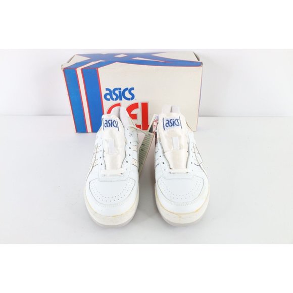 NOS Vintage 90s Asics Mens 8 Spell Out Intensity Gel Sneakers Shoes White Navy main image 9